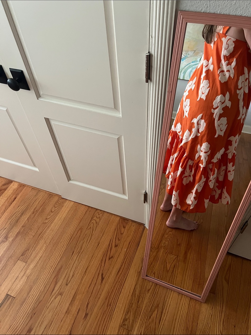 Anthropologie Phoebe Flounced Maxi Dress Exquise - Picture 11 of 16